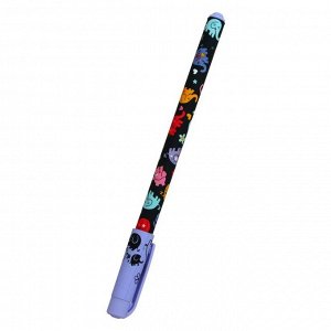 Ручка шариковая HappyWrite «Разноцветные слоники», узел 0.5 мм, синие чернила, матовый корпус Silk Touch
