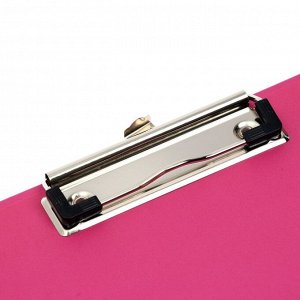 Папка-планшет A4 с крышкой Lamark "Delight Time", с верхним зажимом, ламинированный картон, корешок 10 мм, смородина