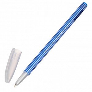 Ручка шариковая Mazari Caramel Ultra Soft, 0.7 мм, в дисплее, синяя, корпус МИКС