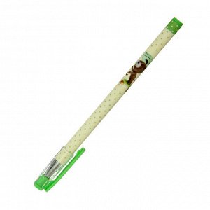 Ручка шариковая HappyWrite «Щенок с зонтиком», узел 0.5 мм, синие пигментные чернила на масляной основе, корпус Soft Touch
