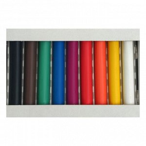 Пастель сухая, набор 9 цветов, Hard, Спектр "Петербургская", D-8.5мм /L-65 мм, круглое сечение, художественная