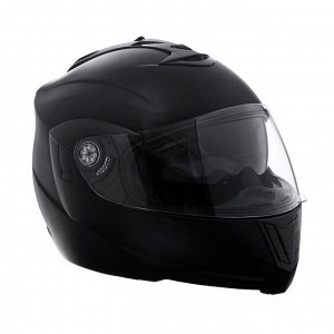 СИМА-ЛЕНД Шлем модуляр, черный, матовый, размер L, FF839