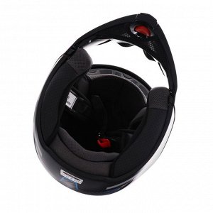 Шлем модуляр, графика, черно-синий, размер M, FF839