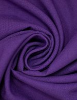 Ткань Лен однотонный фиолетовый12