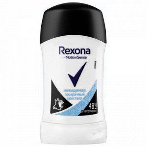 Rexona Део стик 40мл Прозрачный кристал Чистая вода