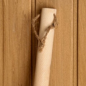 СИМА-ЛЕНД Веник с деревянной ручкой, 80 см, бамбук