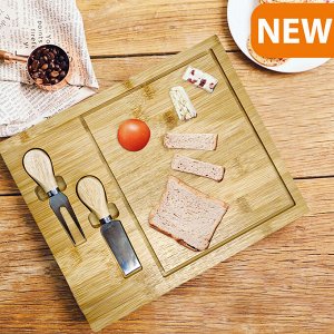 Набор для сервировки сыра и закусок "Cheese Board" / 3 предмета