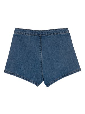 Шорты текстильные джинсовые для девочек