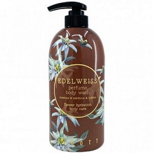 Edelweiss Perfume Body Wash Парфюмированный гель для душа Эдельвейс 750 мл, Корея