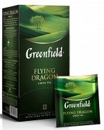 Зеленый Гринфилд Greenfield  чай в пакетиках Greenfield Flying Dragon, 25 шт