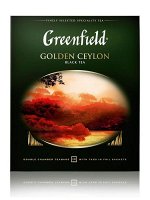 Чай GREENFIELD черный в пакетиках Golden Ceylon, 100 шт
