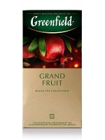 Чай Гринфилд Greenfield черный в пакетиках Grand Fruit, 25 шт