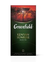 Чай Гринфилд Greenfield черный в пакетиках Kenyan Sunrise, 25 шт