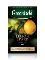 Чай Гринфилд Greenfield листовой черный Lemon Spark, 100 г