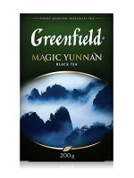 Чай Гринфилд Greenfield листовой черный Magic Yunnan, 200 г