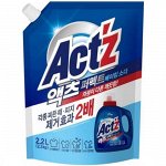 Концентрированный гель &quot;Act&#039;z&quot; для стирки белья для машин с вертикальной и горизонтальной загрузкой (для удаления повседневных загрязнений) 2,2 л, мягкая упаковка с крышкой