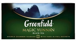 Чай черный Greenfield Magic Yunnan 25 пакетиков по 2г