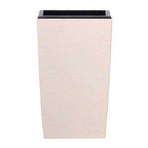 Кашпо для цветов COUBI SQUARE HIGH DUW290-CY728 кремовый 2 предмета 19 и 30л