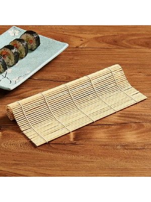 Коврик для суши и роллов бамбук 23*23 см