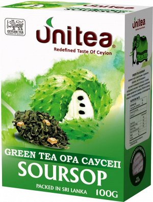 UNITEA. Soursop green 100 гр. карт.пачка