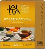 JAF TEA. Golden Ceylon 200 гр. карт.пачка, 100 пак.