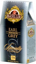 BASILUR. Эрл Грей черный 100 гр. карт.пачка