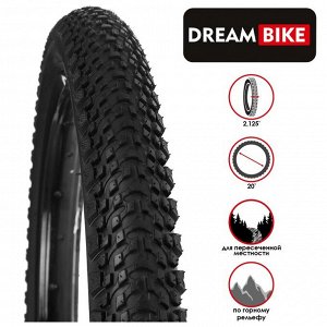 Покрышка 20"x2.125" (57-406) Dream Bike