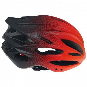 Шлем велосипедиста BATFOх, размер 58-62 см, 8261, цвет красный