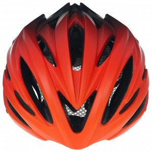 Шлем велосипедиста BATFOх, размер 58-62 см, 8261, цвет красный