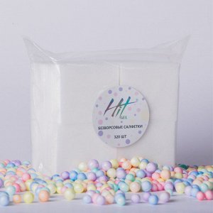 Безворсовые салфетки ТМ &quot;HIT gel&quot;, 320 шт