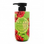 &quot;Jigott&quot; Rose Perfume Shampoo  Парфюмированный шампунь для волос Роза 500 мл  1/25