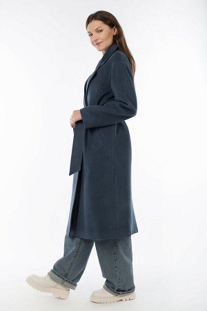 01-10887 Пальто женское демисезонное (пояс)