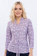 Блузка женская 2981-93/01/Пудровый, белый