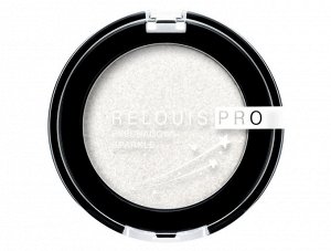 Тени д/век компактные сияющие с дуохромными переливами "PRO Sparkle" RELOUIS 2.9гр., шт