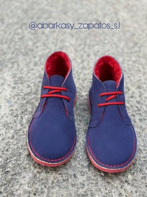 ДЕЗЕРТЫ АВ. Zapatos 1512 NAVI-RED