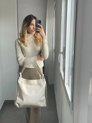 Сумка-шоппер PELLE 17-04 (790) МОЛОЧНЫЙ