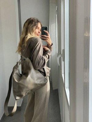 Сумка-шоппер PELLE 17-04 (790) ТАУПЕ