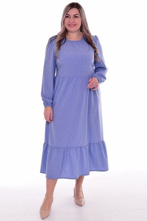 *Платье женское Ф-1-069м (небесный)