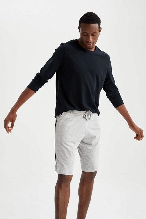 Базовые короткие пижамные штаны стандартной посадки