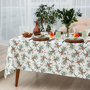 Скатерть "Этель" Berry garden 149х110 см, 100% хлопок, репс 210 г/м2