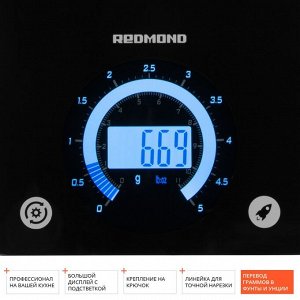 Весы кухонные REDMOND RS-760, черный