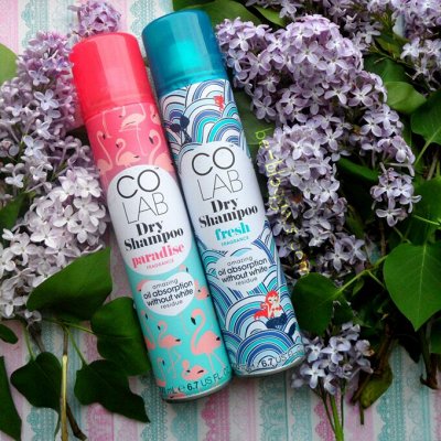 Сухие шампуни Batiste и Colab, уход за волосами, лицом