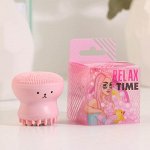 Силиконовая щетка для умывания &quot;Relax time&quot;