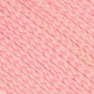 Афрокосы, 60 см, 15 прядей (CE), цвет светло-розовый
