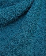 Махровая ткань цв.Темная морская волна, ш.1.5м, хлопок-100%, 350гр/м.кв