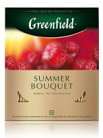 Greenfield Чайный напиток в пакетиках Summer Bouquet, 100 шт