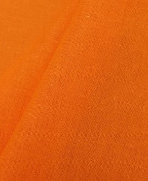 Поплин "Ярко-оранжевый", ш.2.2м, хлопок-100%, 120гр/м.кв