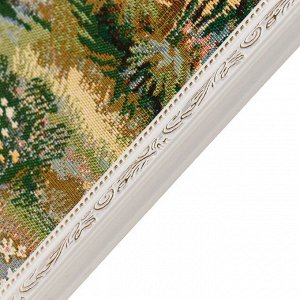Гобеленовая картина "Березы у ручья" 55х45 см