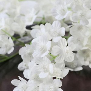 Цветы искусственные "Силена" 2х60 см, белый