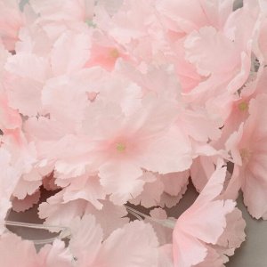 Цветы искусственные "Фиалка Мария" 85 см d цветка 6,5 см, розовый